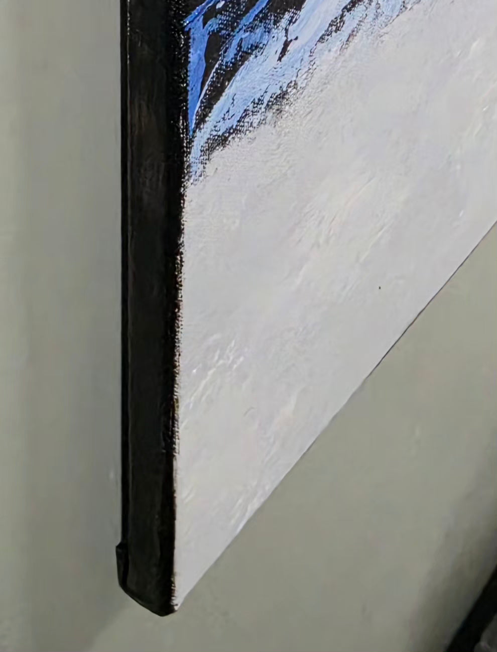 Midnight Mountain 16x20 Acrylic on Canvas