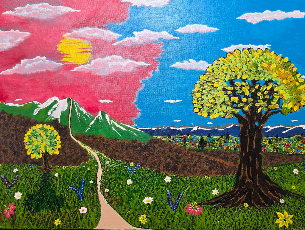 The Other Side 18x24 Acrylic on Canvas