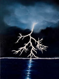 Strike Once 18x24 Oil on Canvas