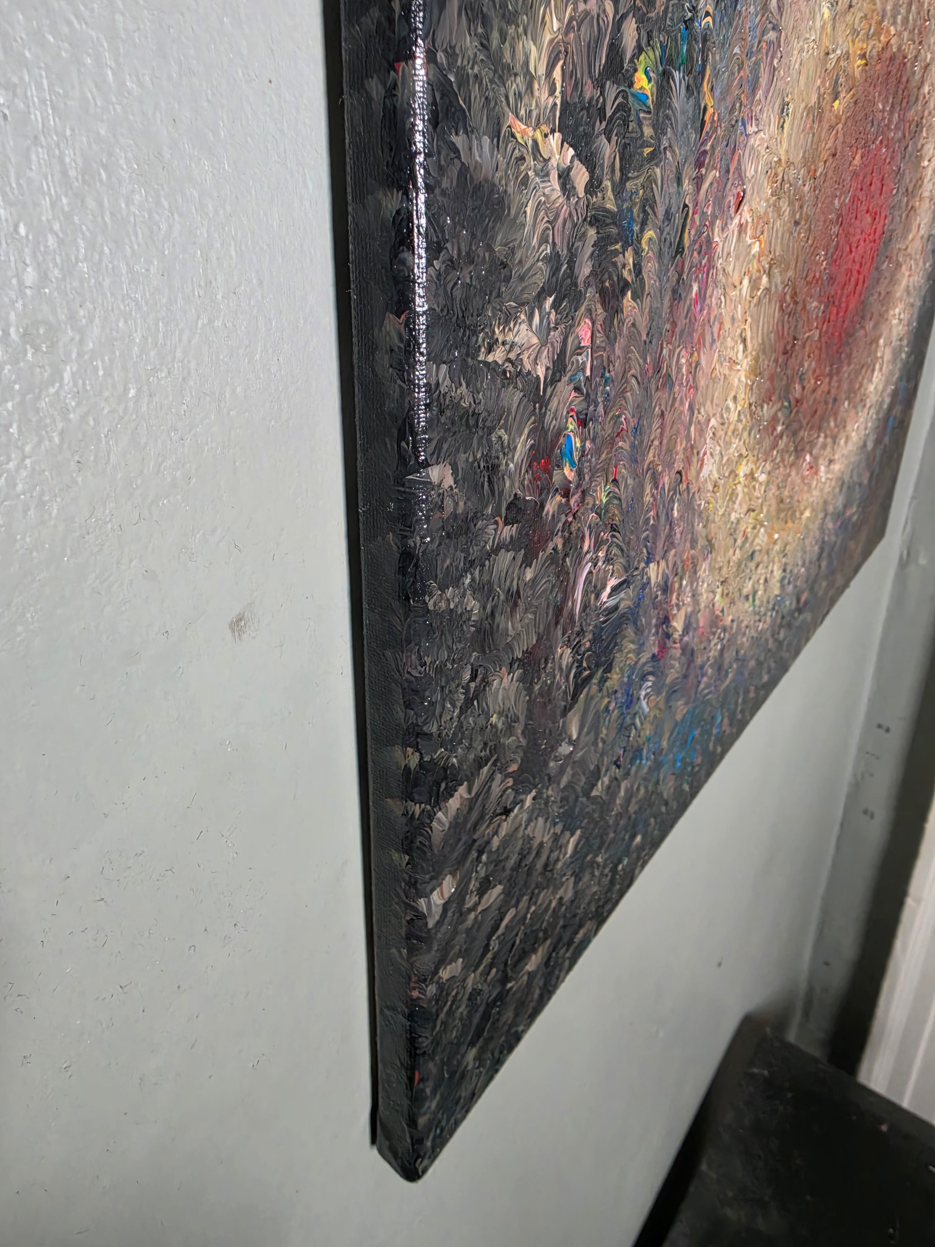 The Red Eye Storm 16x20 Acrylic on Canvas
