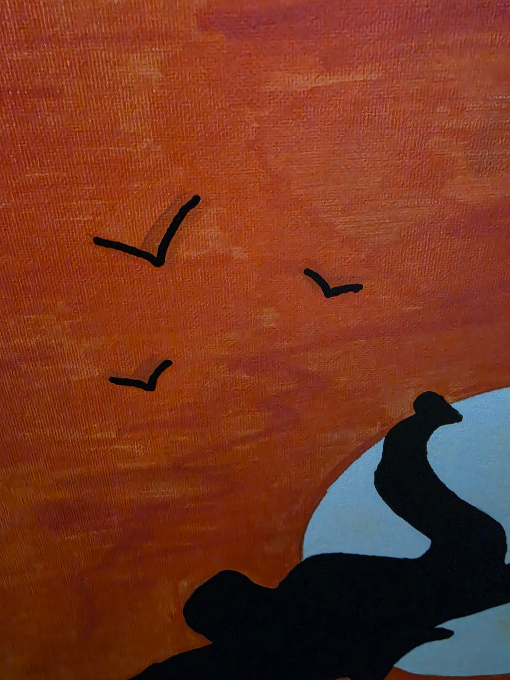 Call Of The Wild 12x16 Acrylic on Canvas board