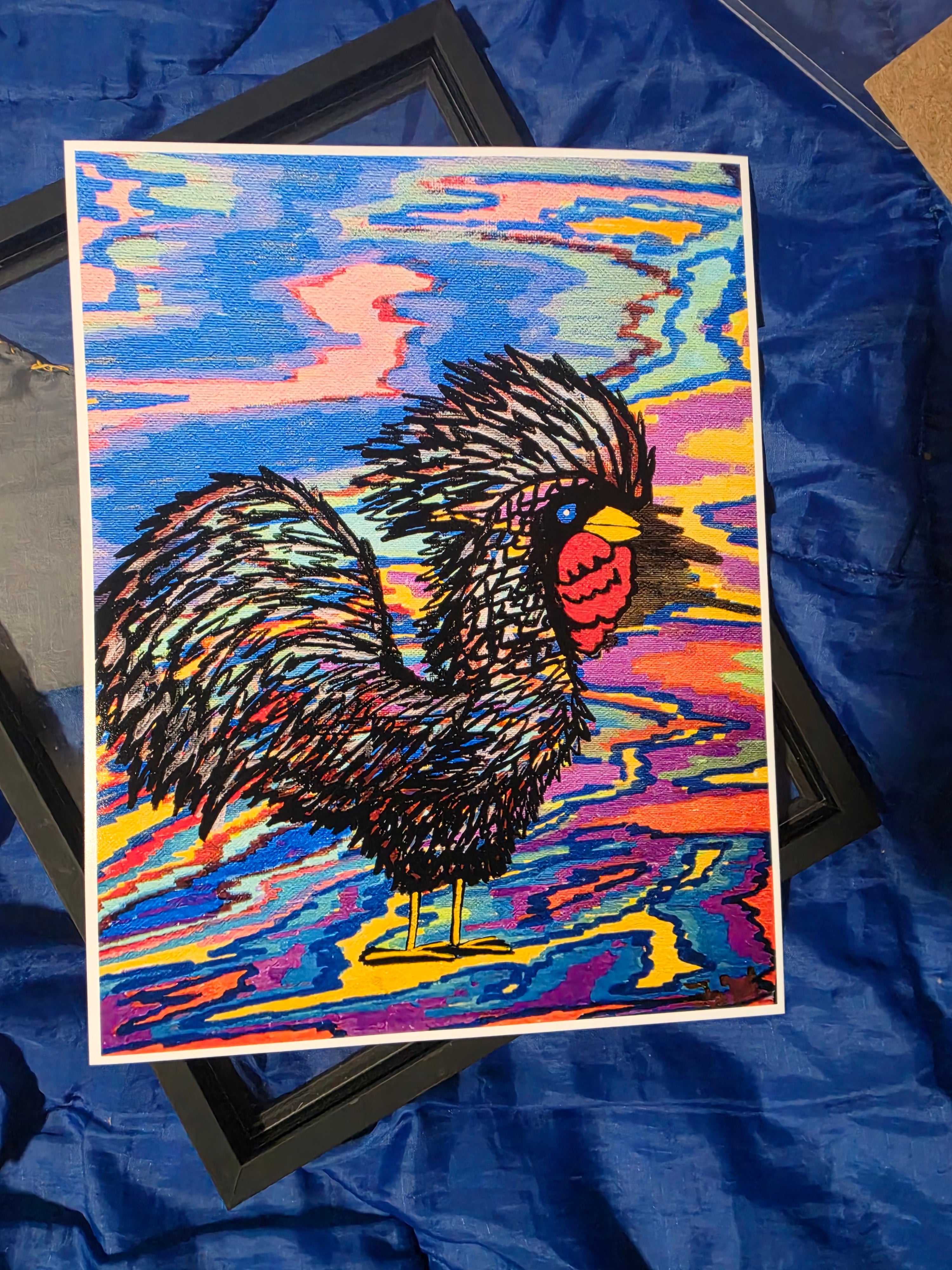 Party Rooster print
