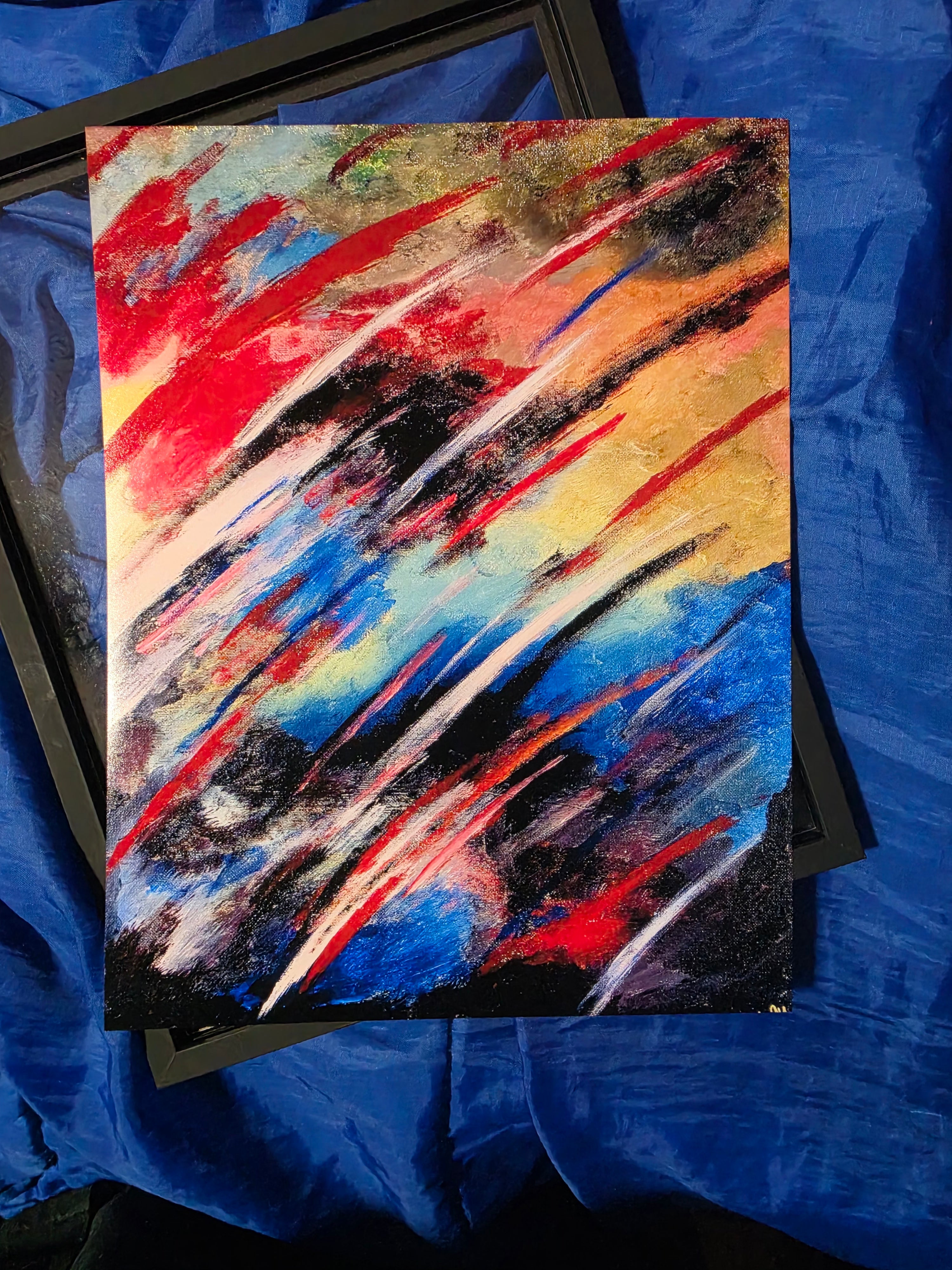 Fractured Velocity print