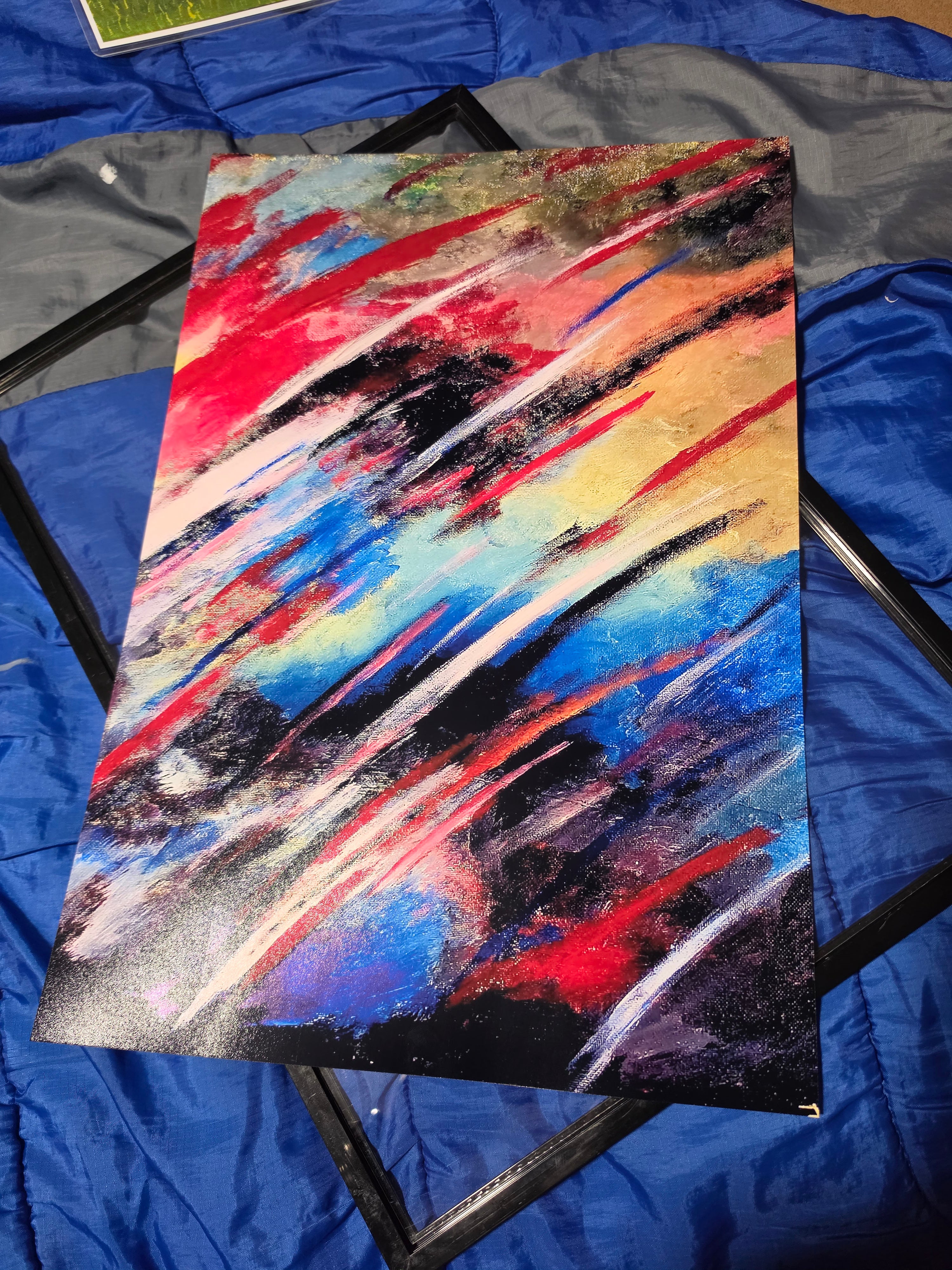 Fractured Velocity print