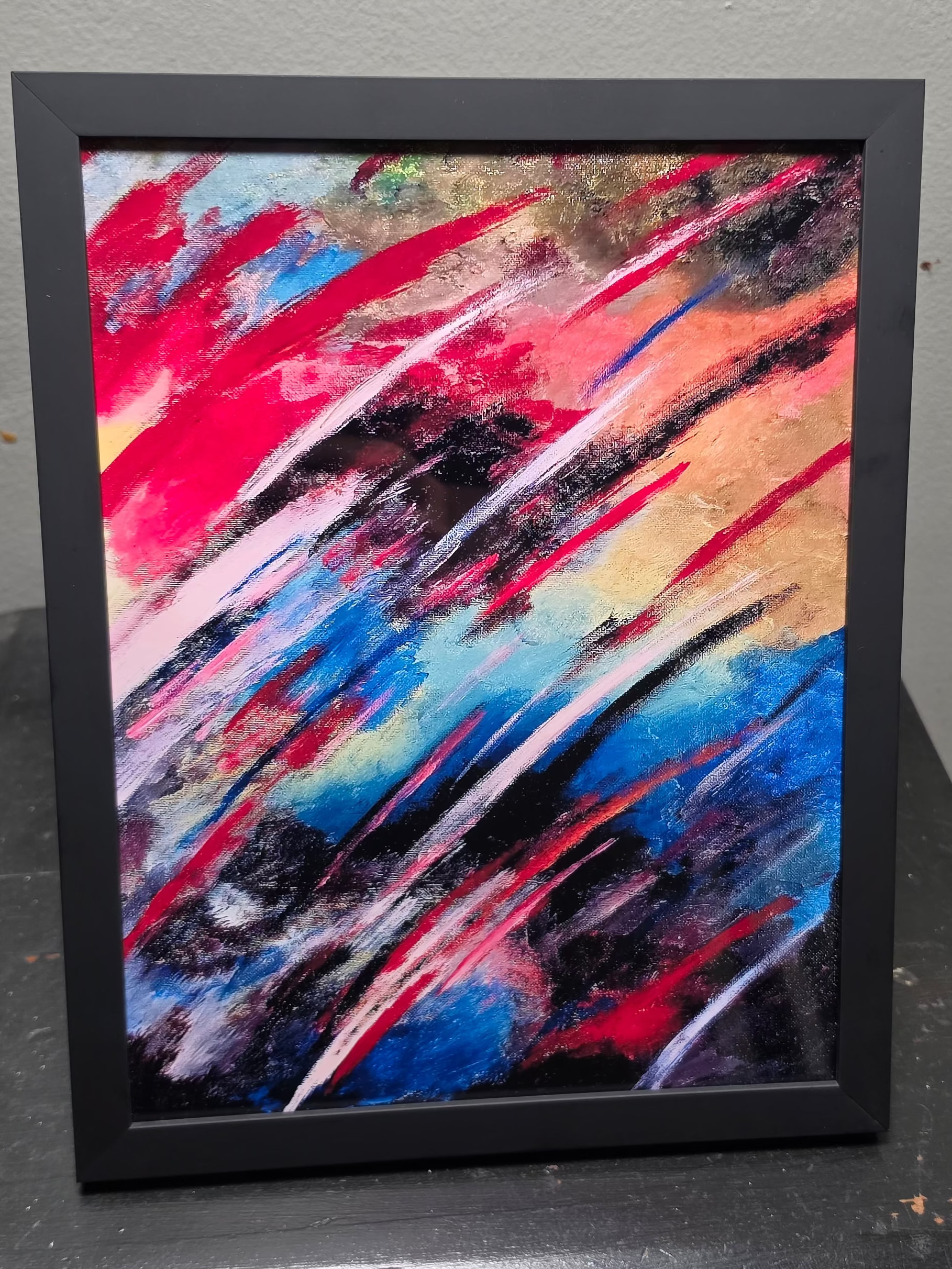 Fractured Velocity print