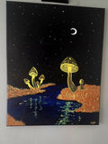 Mushroom Cap Island 18x24 Acrylic on Canvas