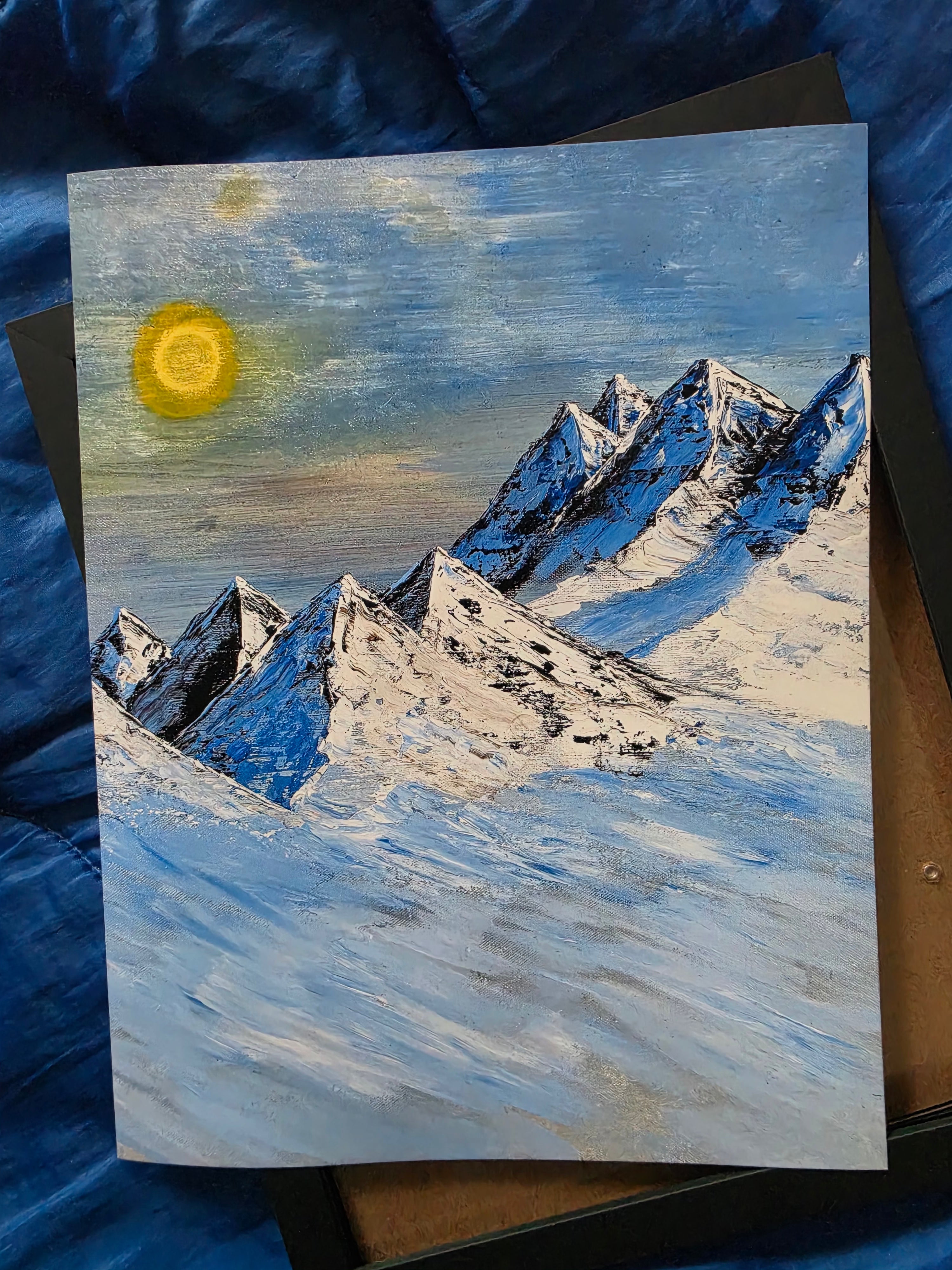 Frozen Peaks Print