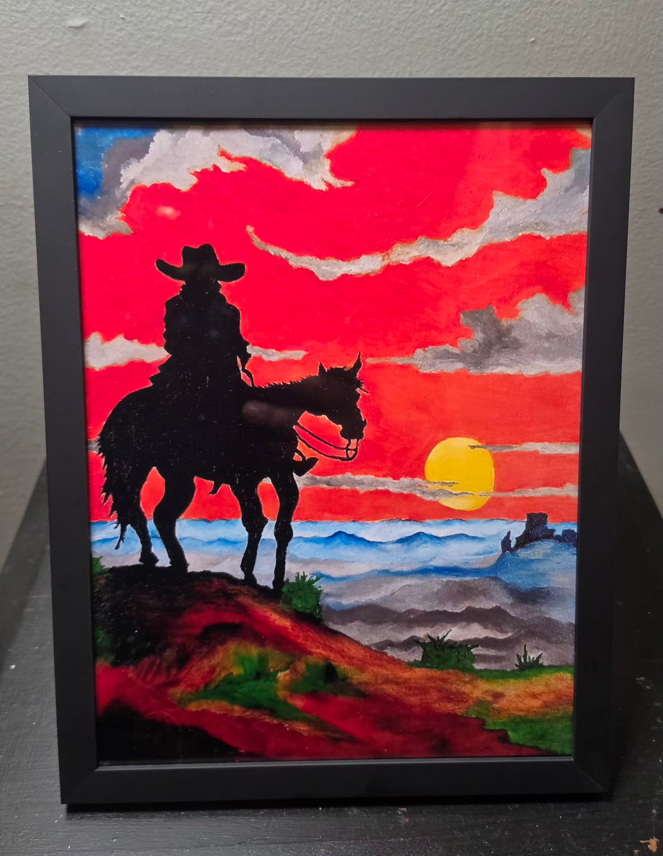 The Land Watcher Print