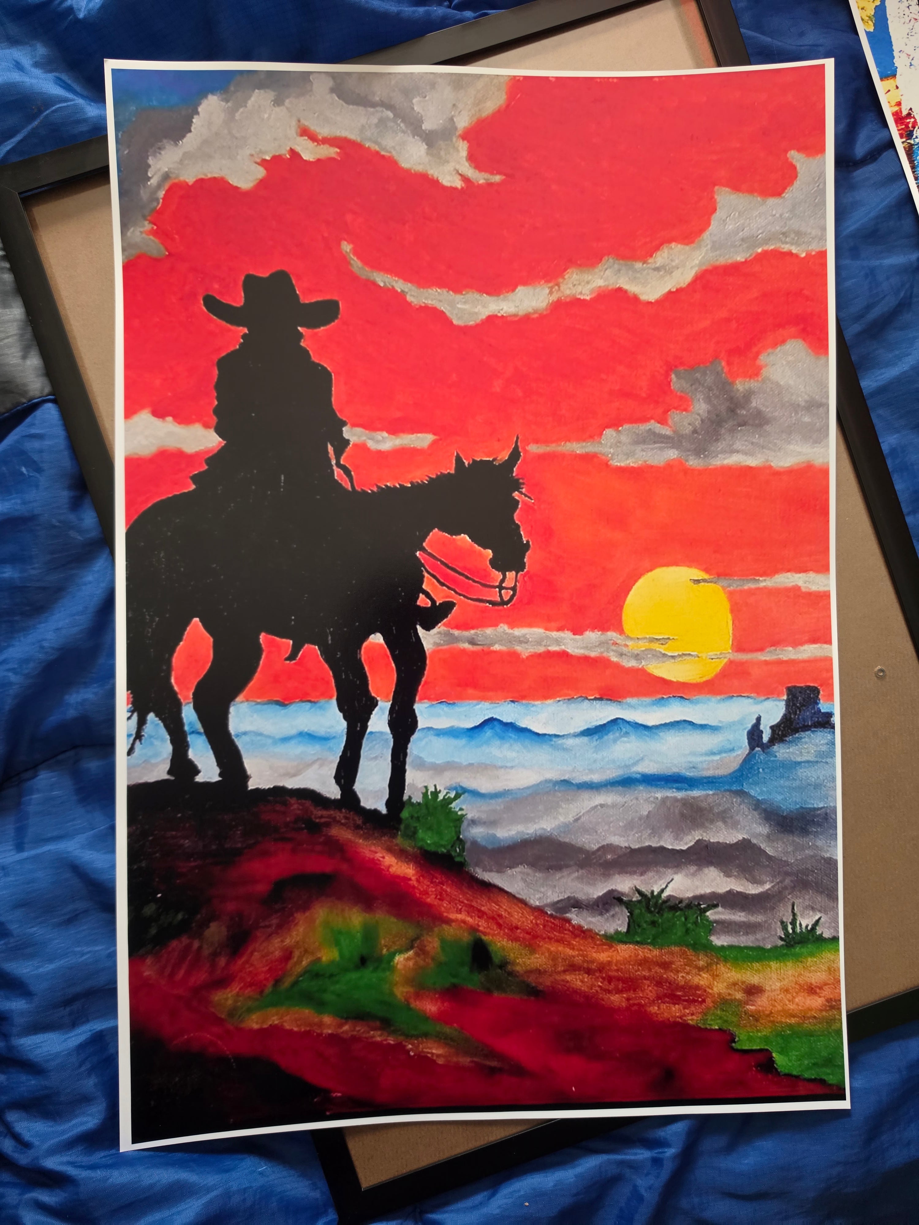 The Land Watcher Print