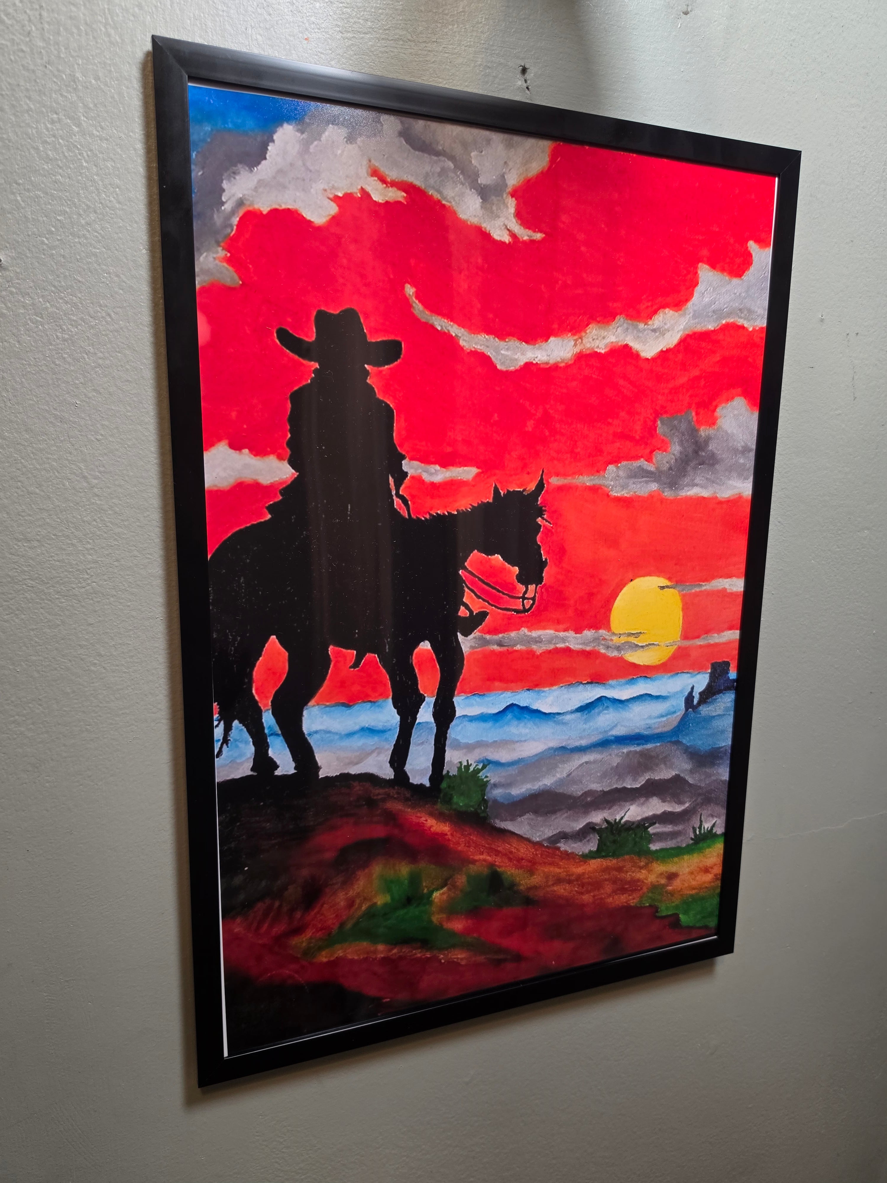 The Land Watcher Print