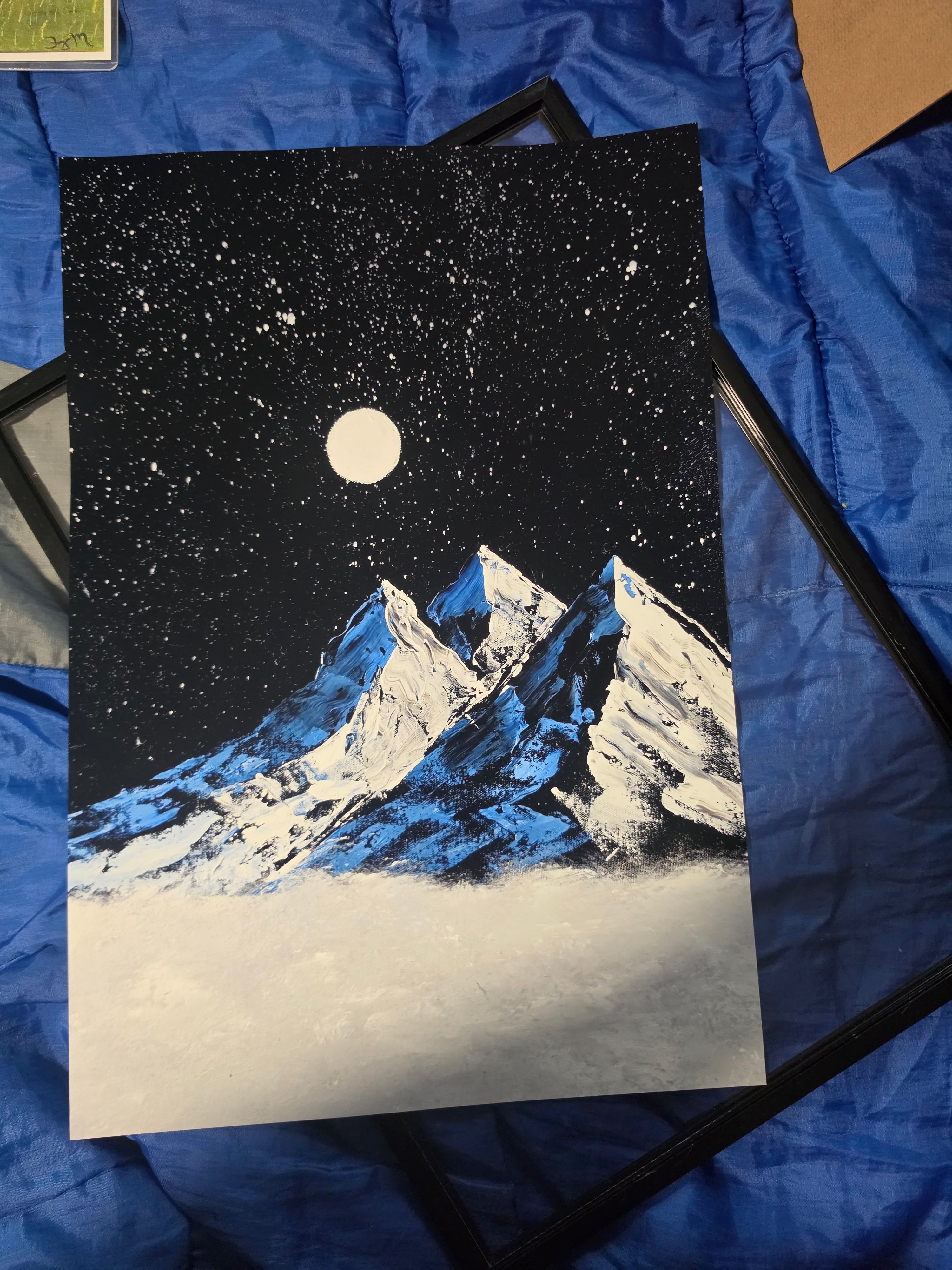 Midnight Mountain Prints