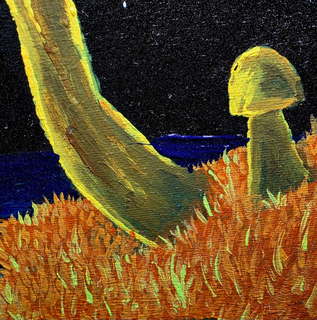 Mushroom Cap Island 18x24 Acrylic on Canvas